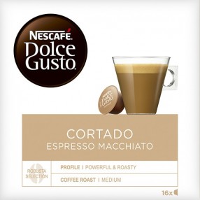 NESCAFE DOLCE GUSTO Cafe cortado espresso 16 capsulas